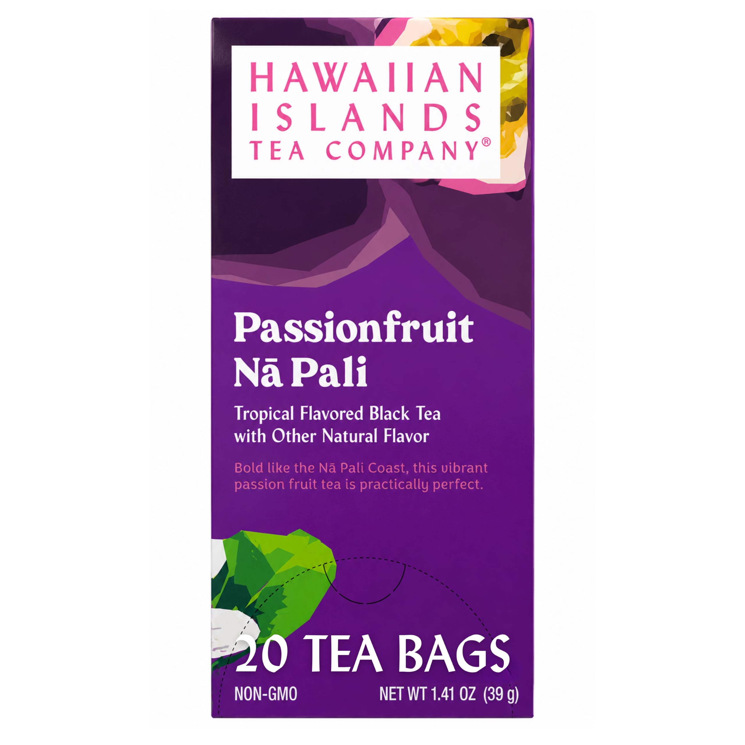 Hawaiian Islands Tea Company Marakuja Na Pali widok 1
